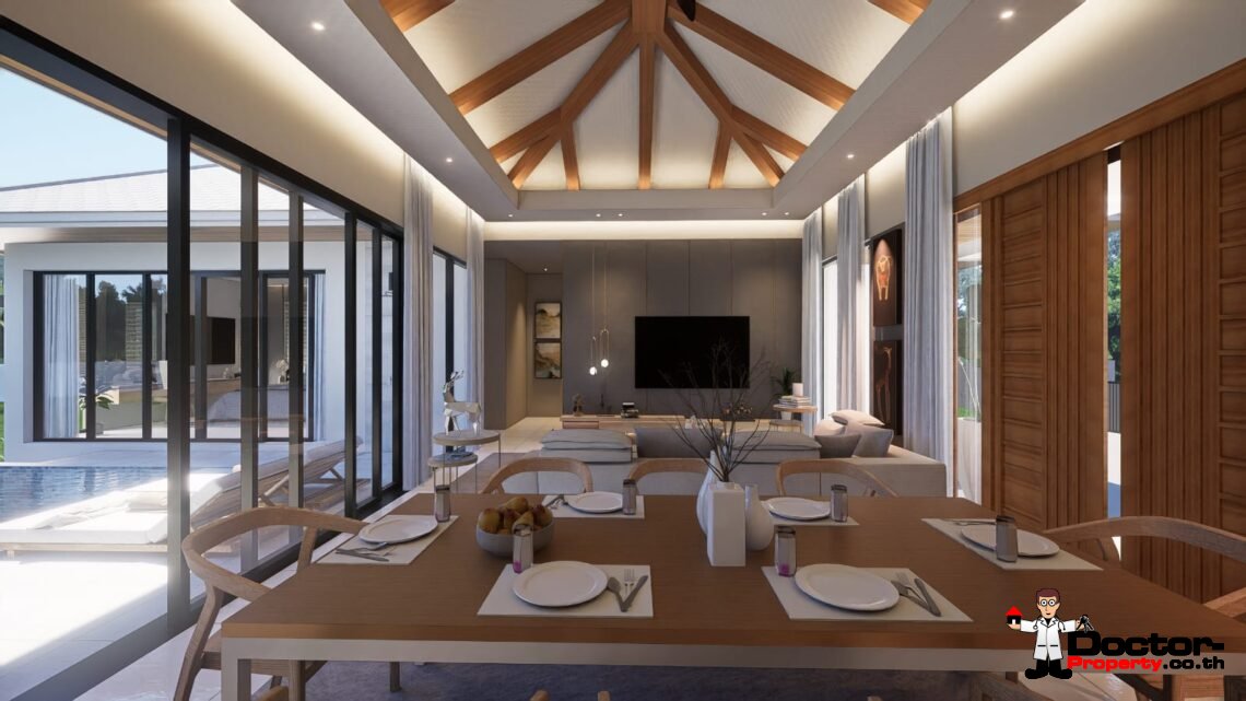 3 Bedroom Tropical Villa in Laem Sor, Koh Samui – For Sale