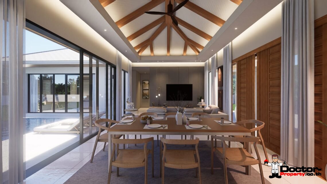 3 Bedroom Tropical Villa in Laem Sor, Koh Samui – For Sale