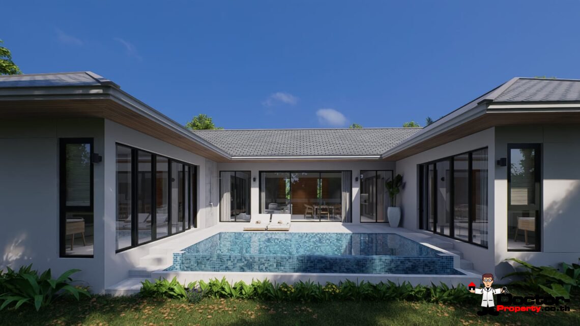 3 Bedroom Tropical Villa in Laem Sor, Koh Samui – For Sale