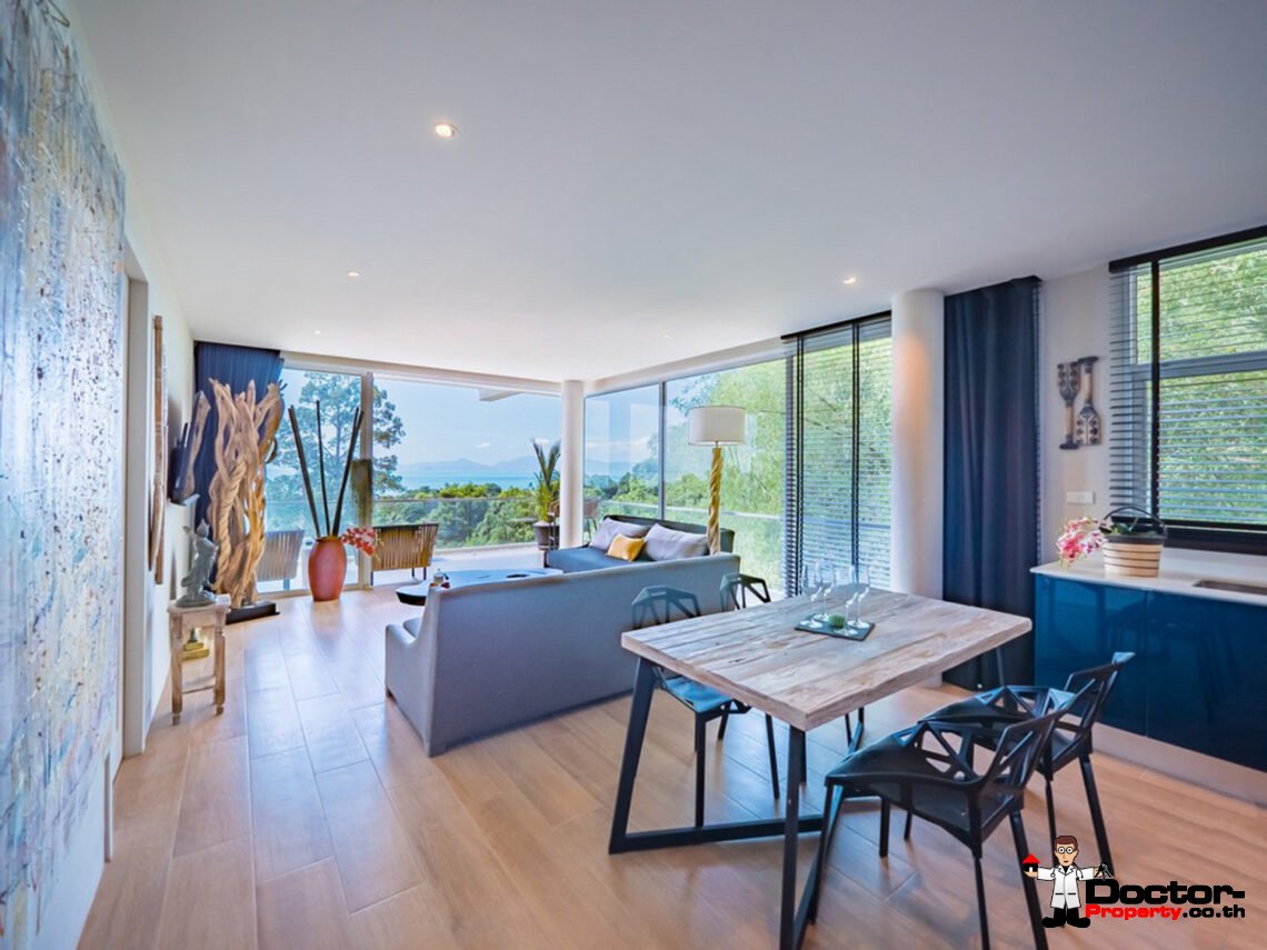 2 Bedroom Apartment Sea View in Bang Por, Koh Samui – For Sale