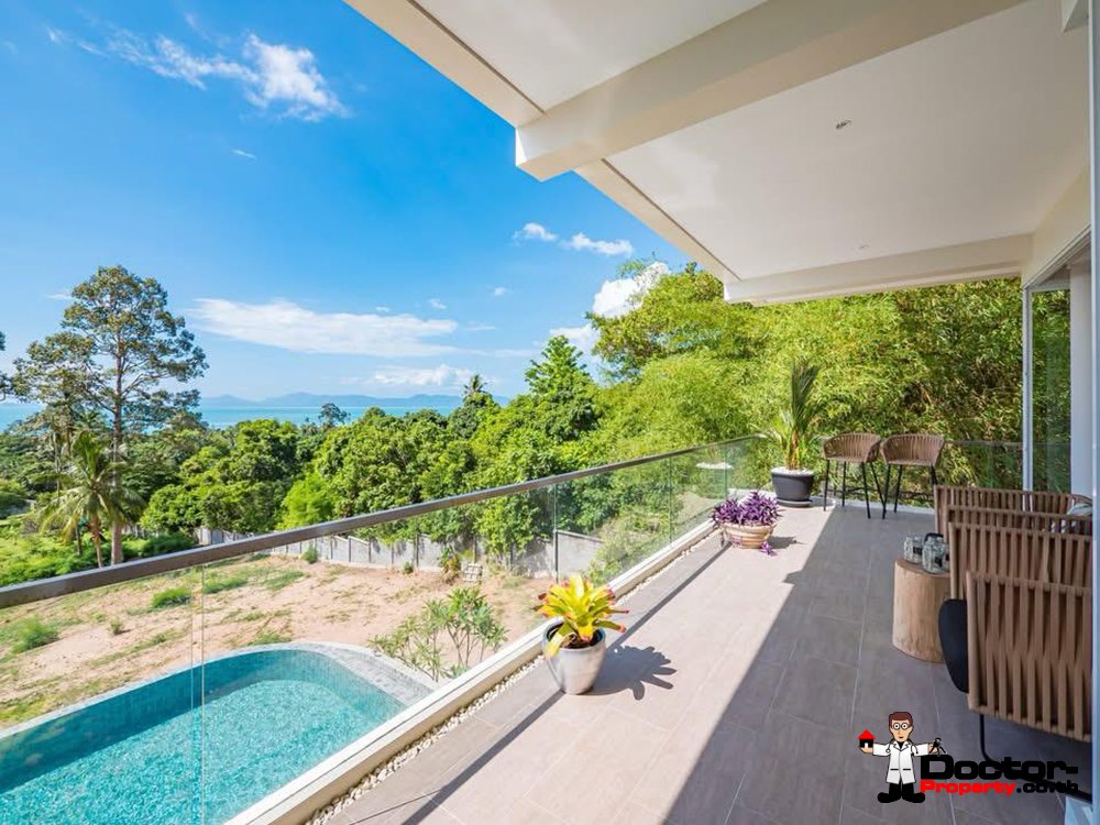 2 Bedroom Apartment Sea View in Bang Por, Koh Samui – For Sale