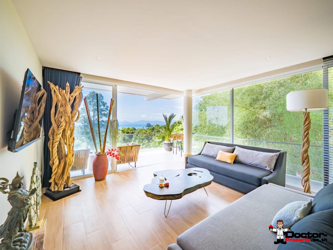 2 Bedroom Apartment Sea View in Bang Por, Koh Samui – For Sale