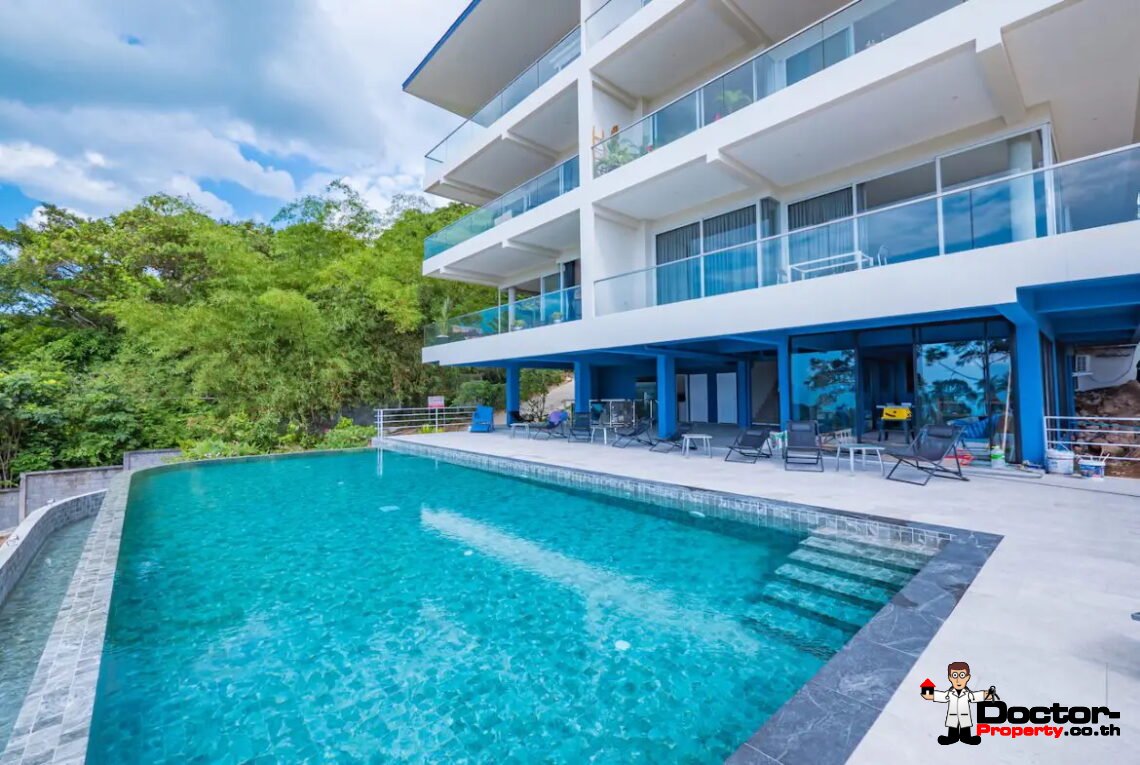 2 Bedroom Apartment Sea View in Bang Por, Koh Samui – For Sale