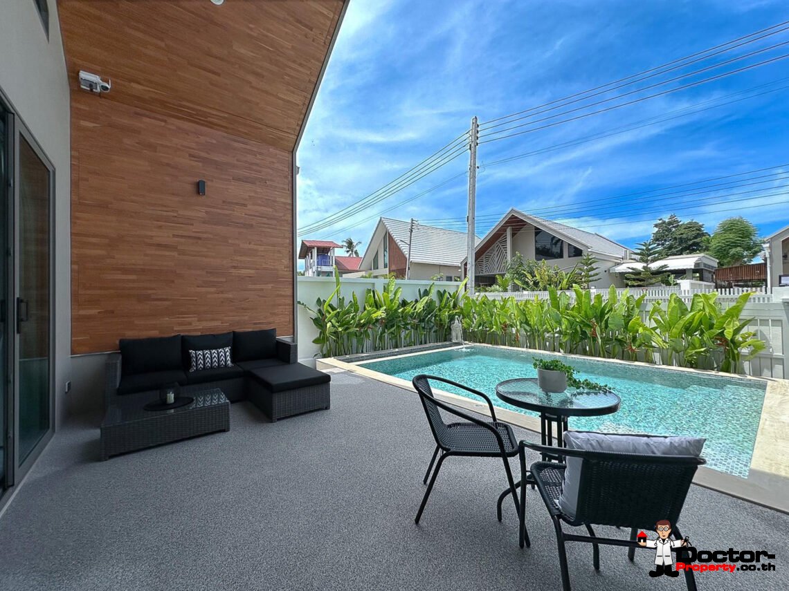 New 2 Bedroom Pool Villa in Chaweng, Koh Samui – For Sale