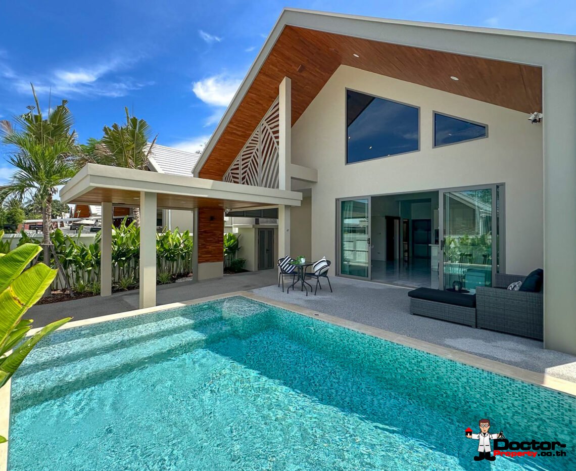 New 2 Bedroom Pool Villa in Chaweng, Koh Samui – For Sale