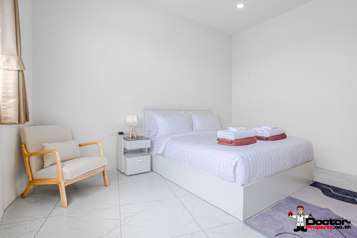 New Luxury 7 Bedroom Pool Villa with Stunning Sea View in Bo Phut, Koh Samui – For Sale