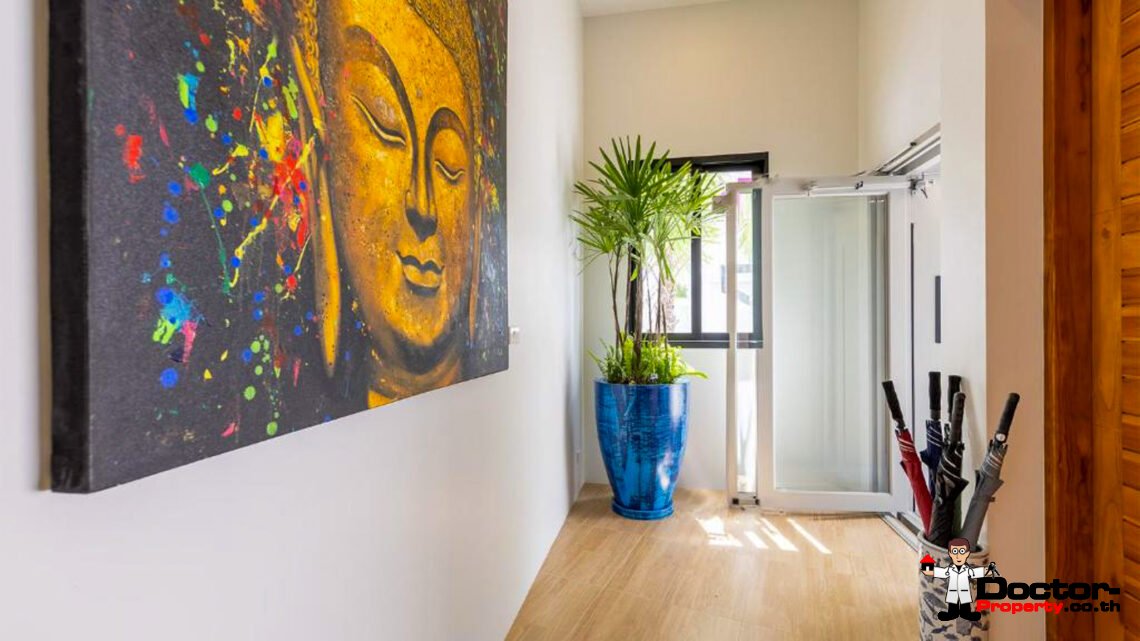 New Luxury 5 Bedroom Pool Villa with Stunning Sea View in Bo Phut, Koh Samui – For Sale