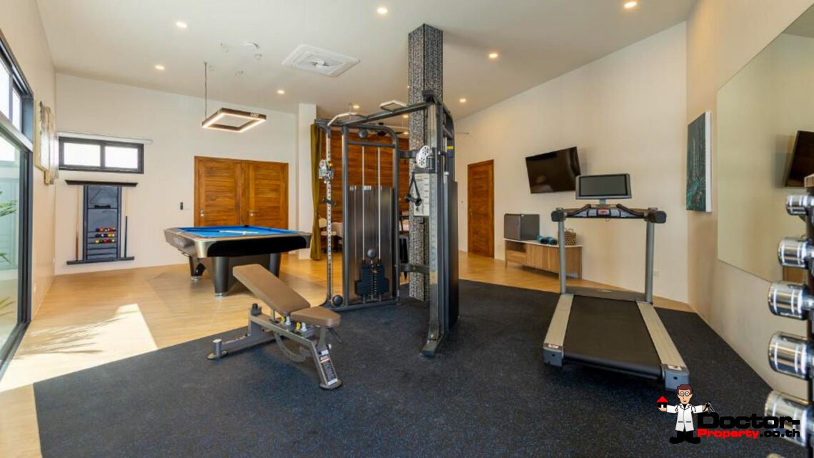 New Luxury 5 Bedroom Pool Villa with Stunning Sea View in Bo Phut, Koh Samui – For Sale