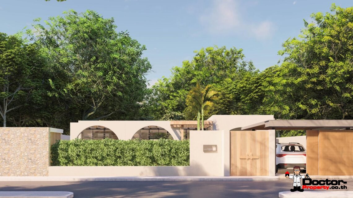 3 Bedroom Tropical Pool Villa in Taling Ngam, Koh Samui – For Sale
