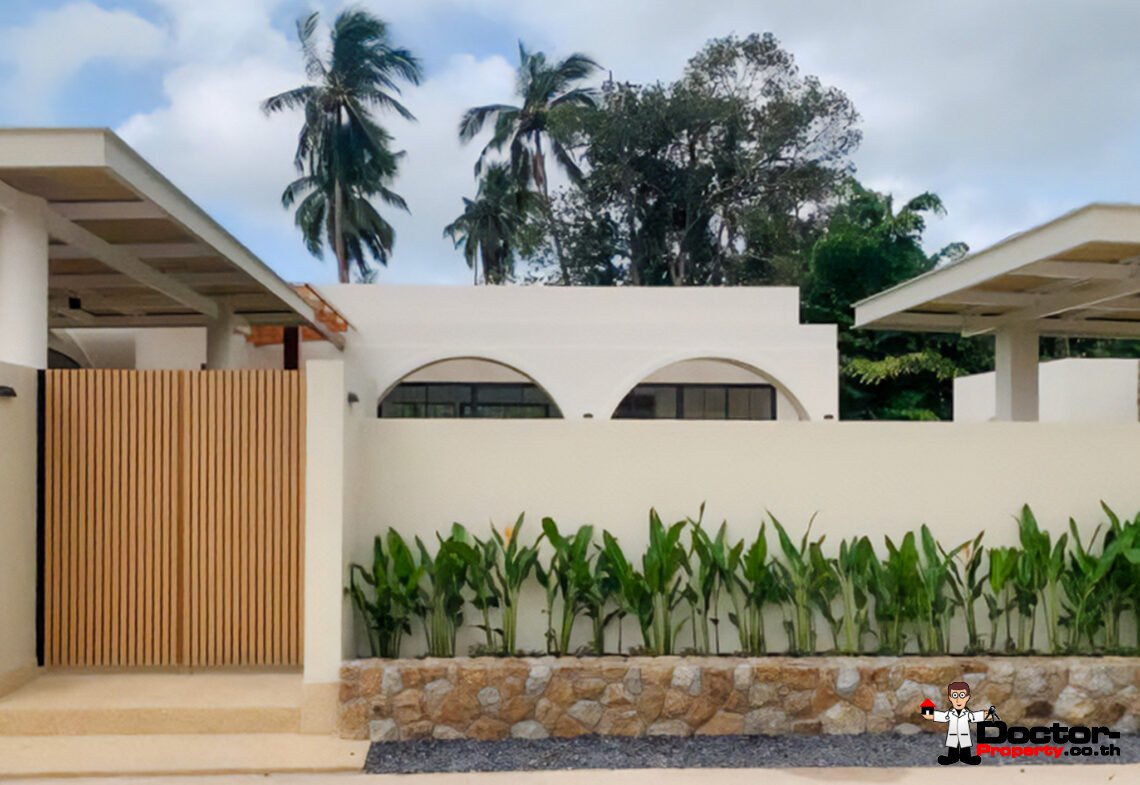 Tropical 3 Bedroom Pool Villa in Taling Ngam, Koh Samui – For Sale
