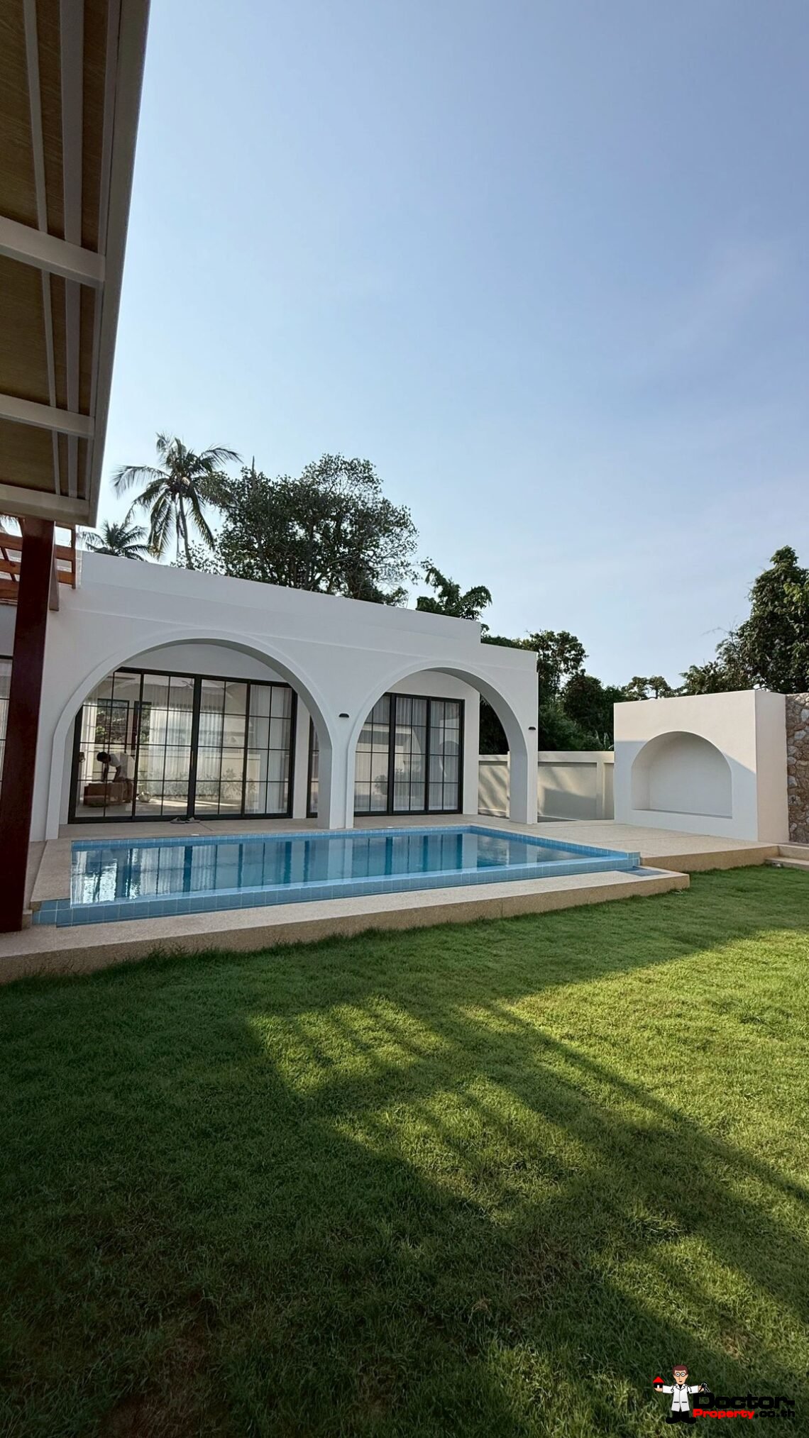 Tropical 3 Bedroom Pool Villa in Taling Ngam, Koh Samui – For Sale