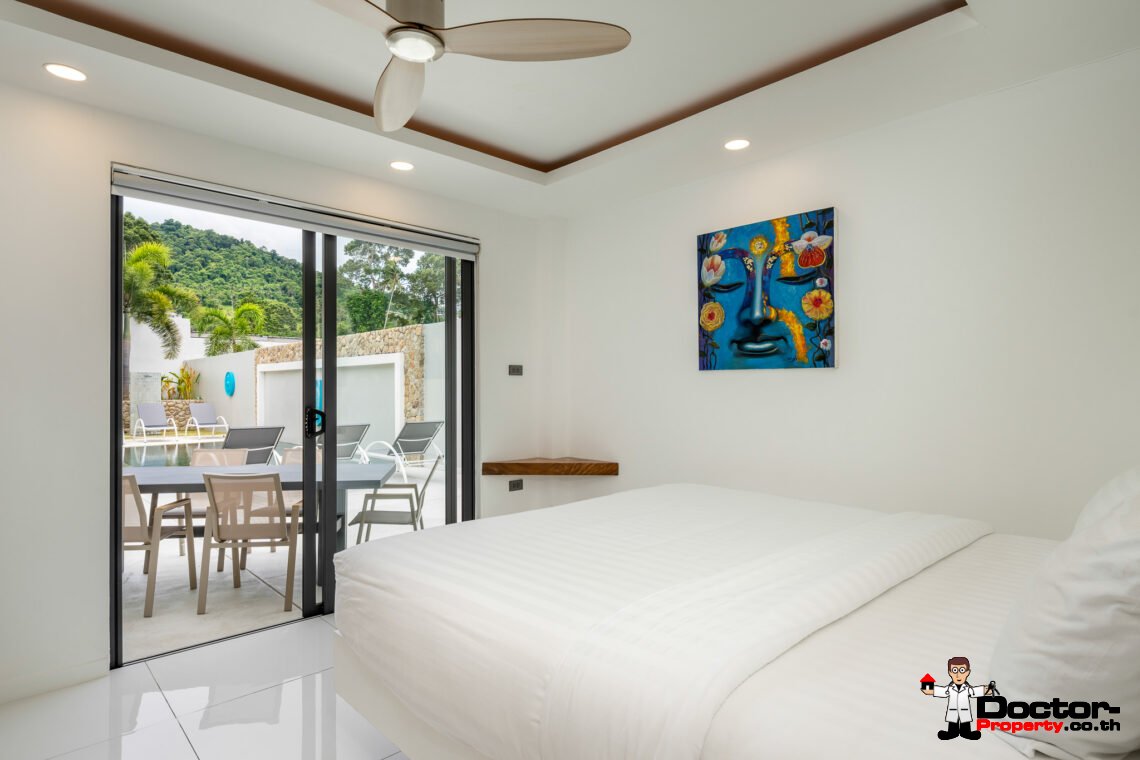 Modern 3 Bedroom Private Pool Villa in Mae Nam, Koh Samui – For Sale