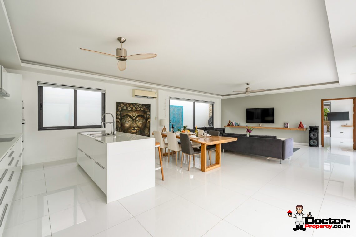 Modern 3 Bedroom Private Pool Villa in Mae Nam, Koh Samui – For Sale