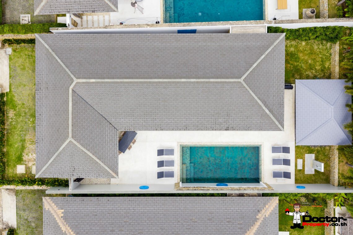 Modern 3 Bedroom Private Pool Villa in Mae Nam, Koh Samui – For Sale