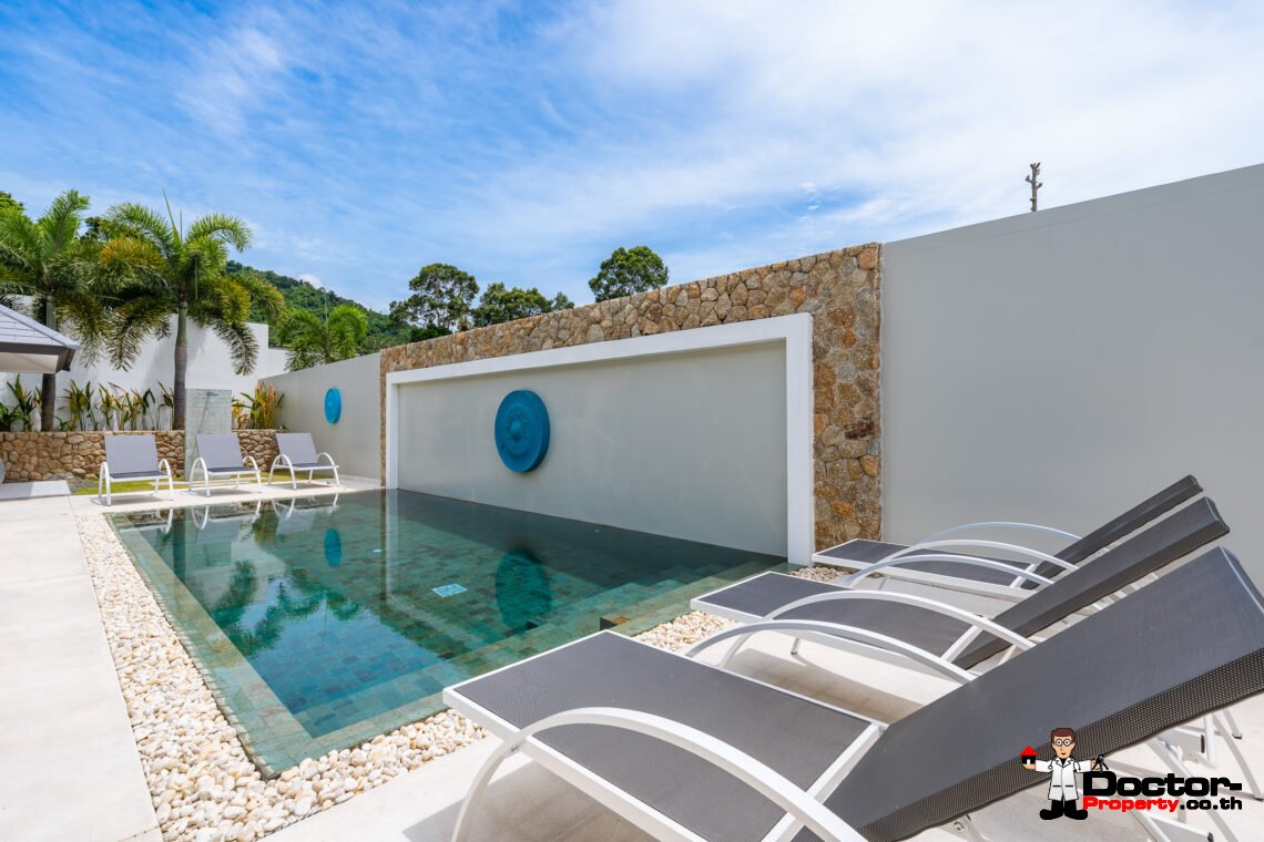 Modern 3 Bedroom Private Pool Villa in Mae Nam, Koh Samui – For Sale