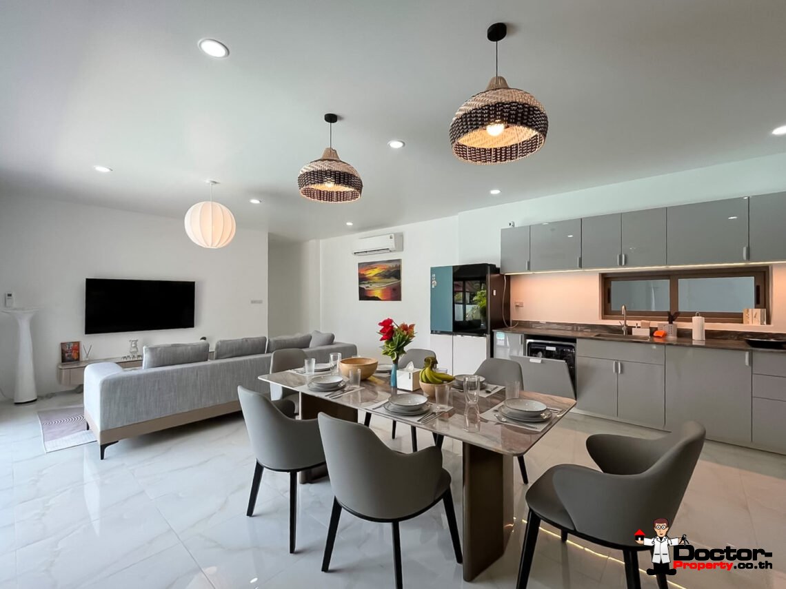 New 3 Bedroom House with Pool in Bo Phut, For Sale