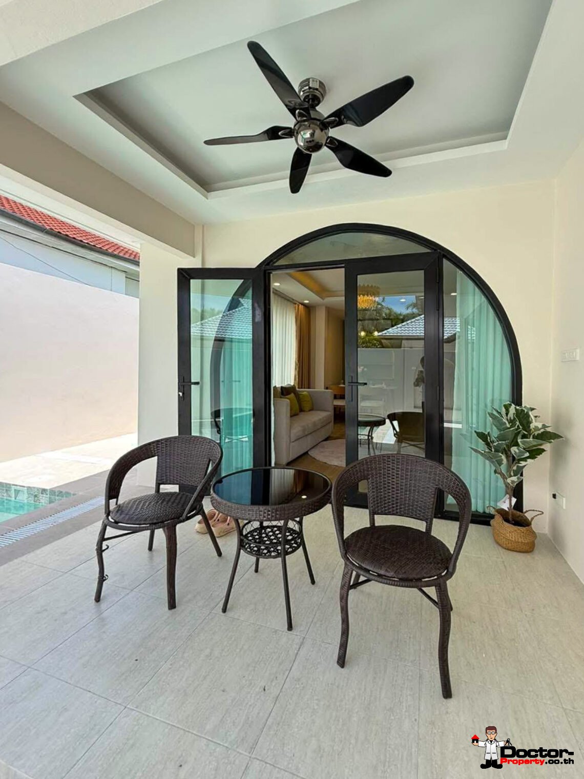 New 3 Bedroom House with Pool in Bo Phut, For Sale