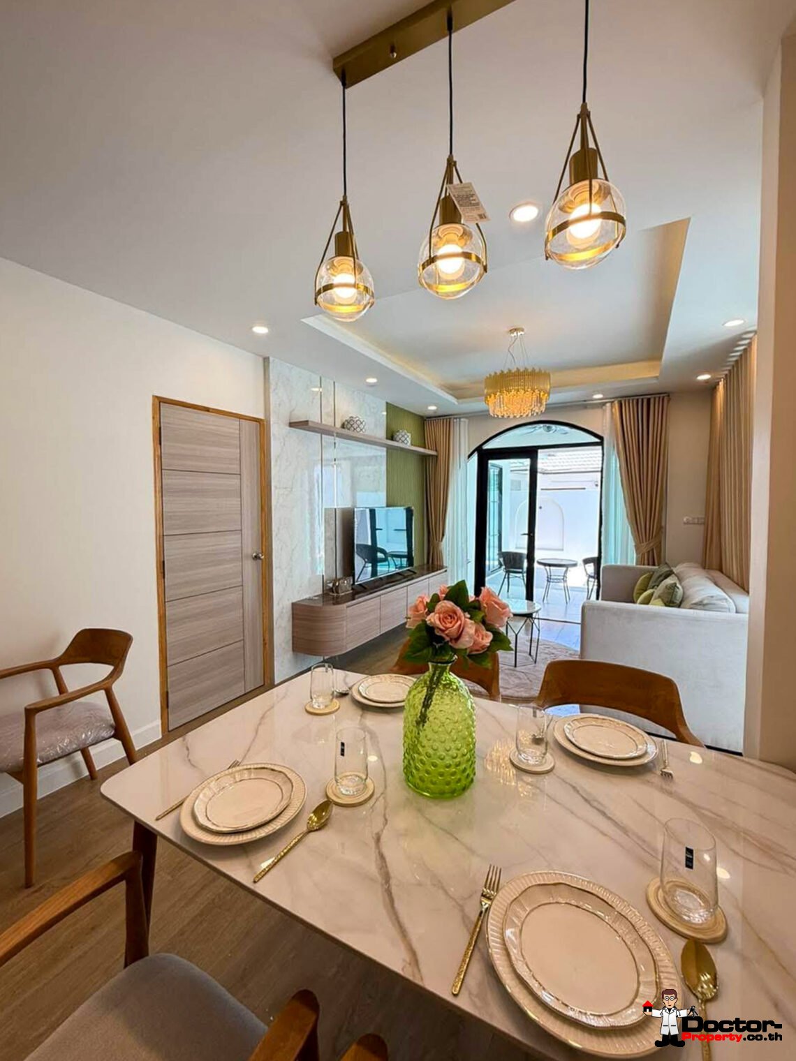 New 3 Bedroom House with Pool in Bo Phut, For Sale