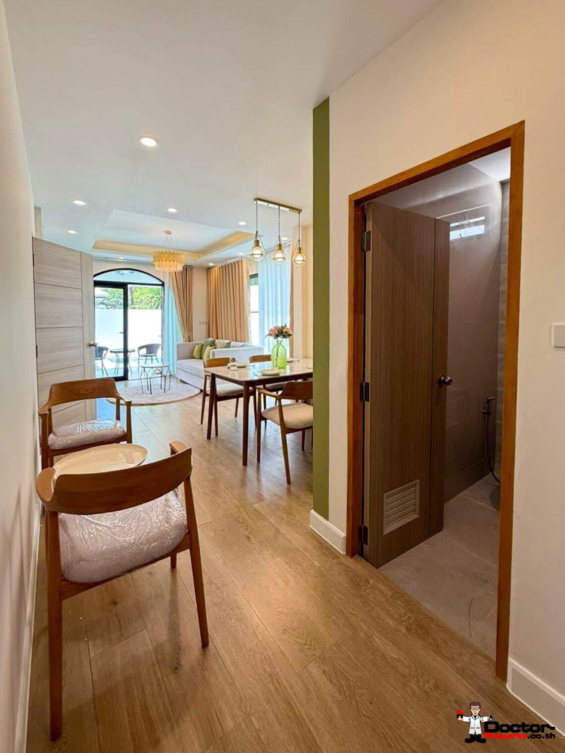 New 3 Bedroom House with Pool in Bo Phut, For Sale