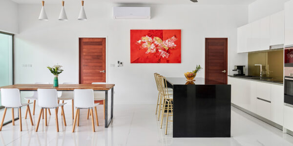 Modern 4 Bedroom with Spacious Garden in Bang Kao, Koh Samui – For Sale