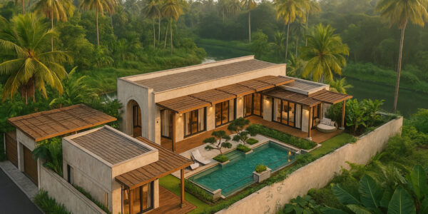 Modern Boho 3 Bedroom Pool Villa in Bang Por, Koh Samui – For Sale