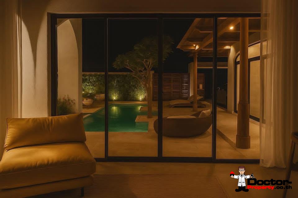 Modern Boho 1-2 Bedroom Pool Villa in Bang Por, Koh Samui – For Sale