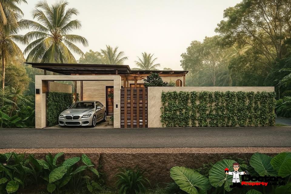 Modern Boho 1-2 Bedroom Pool Villa in Bang Por, Koh Samui – For Sale