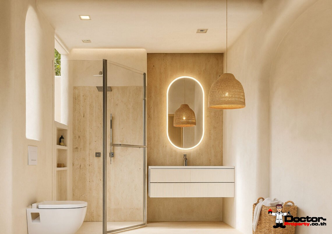 Modern Boho 2 Bedroom Pool Villa in Bang Por, Koh Samui – For Sale