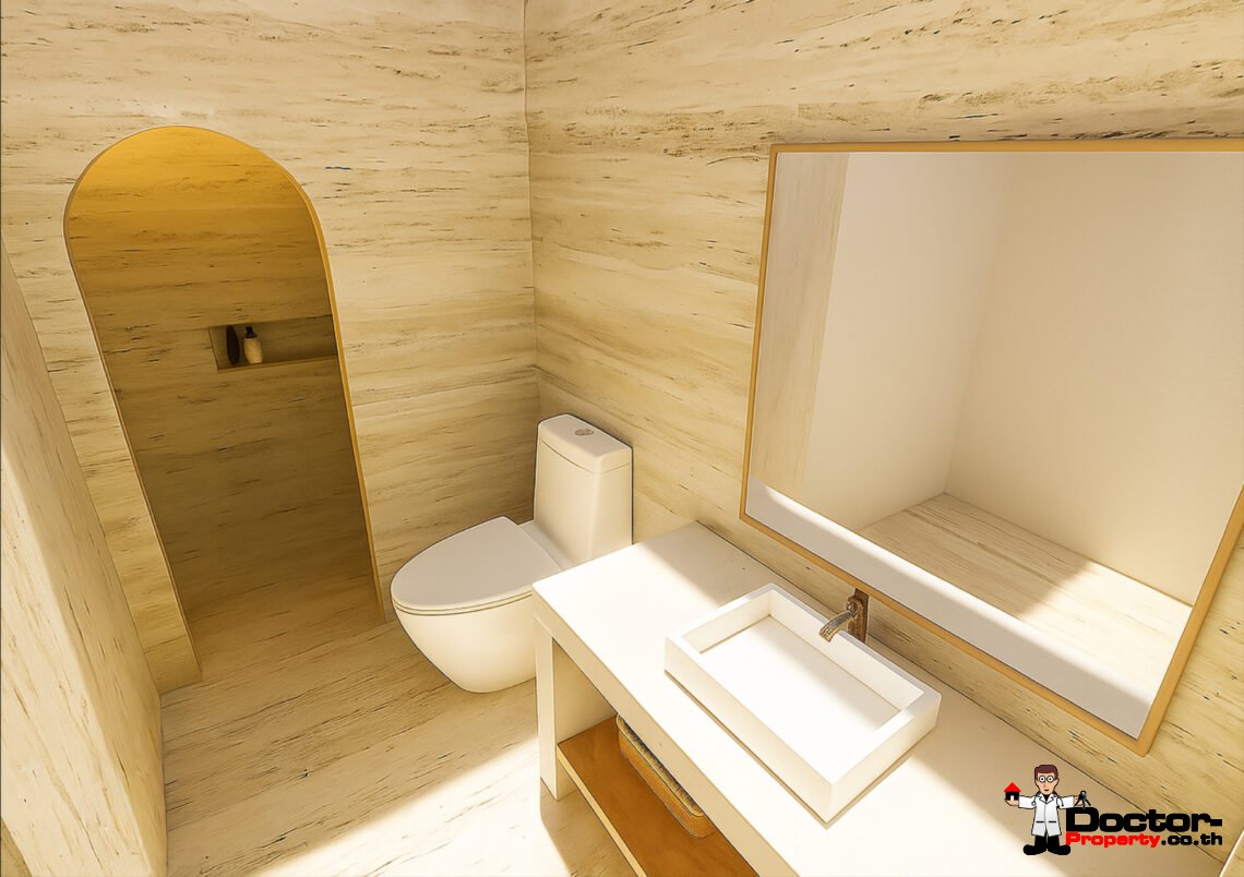 Modern Boho 2 Bedroom Pool Villa in Bang Por, Koh Samui – For Sale