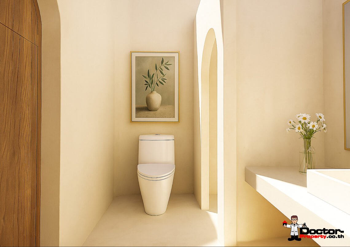 Modern Boho 2 Bedroom Pool Villa in Bang Por, Koh Samui – For Sale