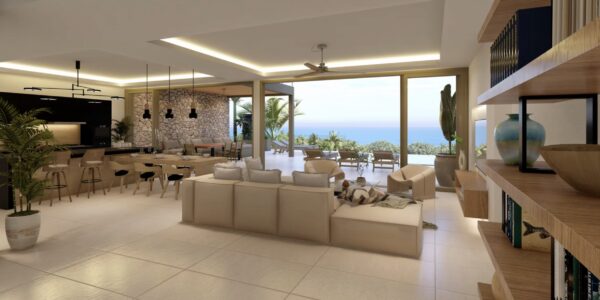 Luxury 4 Bedroom Pool Villa with Partial Sea View in Bo Phut, Koh Samui – For Sale