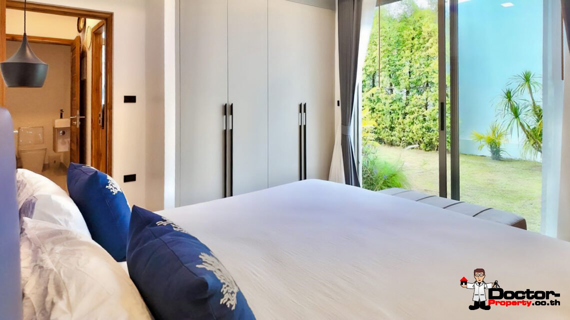 Modern 5 Bedroom Pool Villa in Lamai, Koh Samui – For Sale