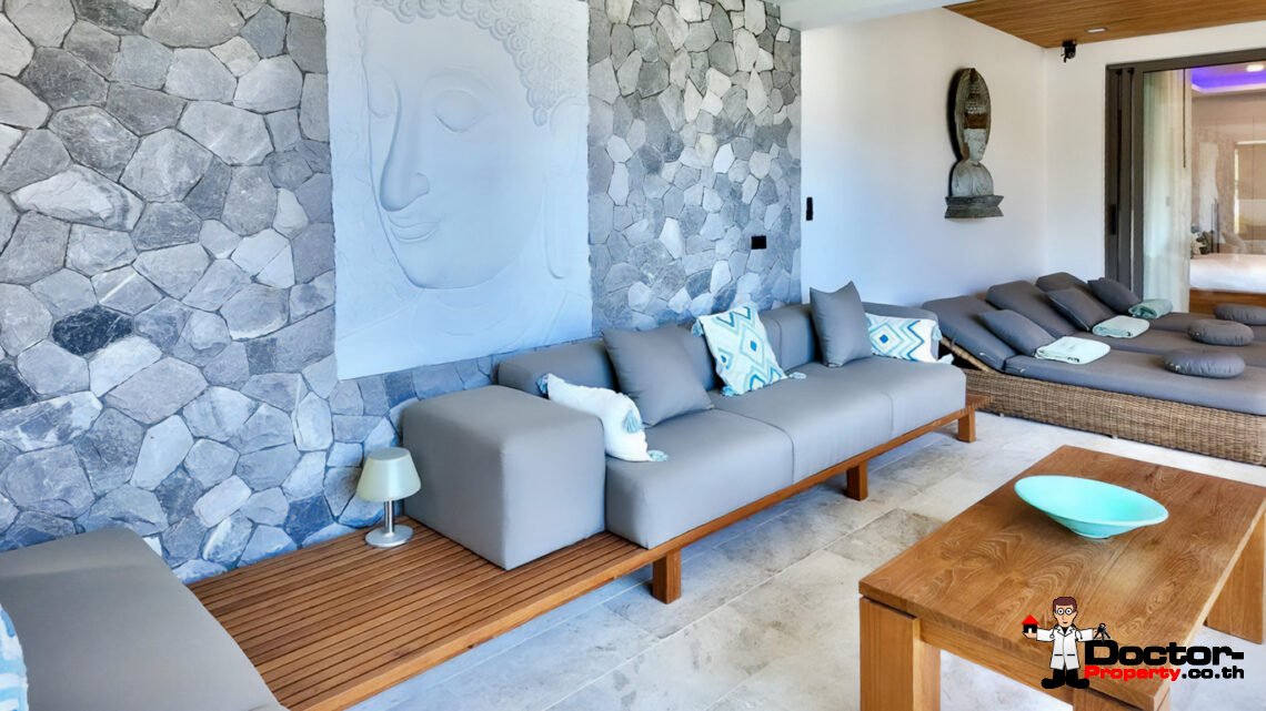 Modern 5 Bedroom Pool Villa in Lamai, Koh Samui – For Sale