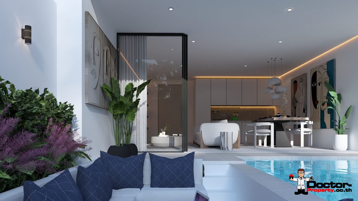 1 Bedroom Pool Villa in Chaweng, Koh Samui – For Sale