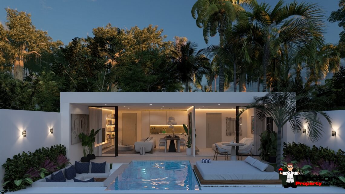 1 Bedroom Pool Villa in Chaweng, Koh Samui – For Sale