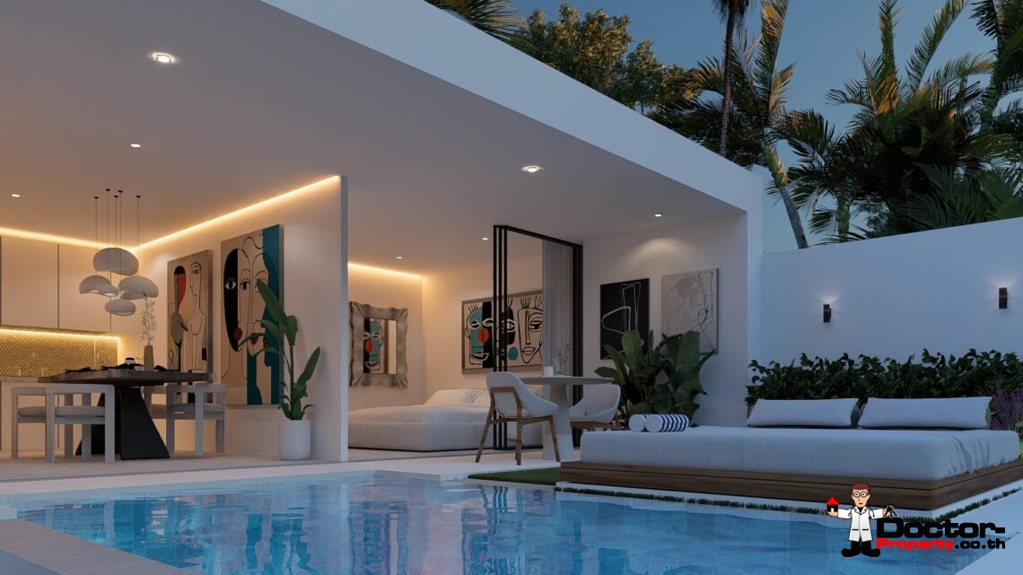 1 Bedroom Pool Villa in Chaweng, Koh Samui – For Sale