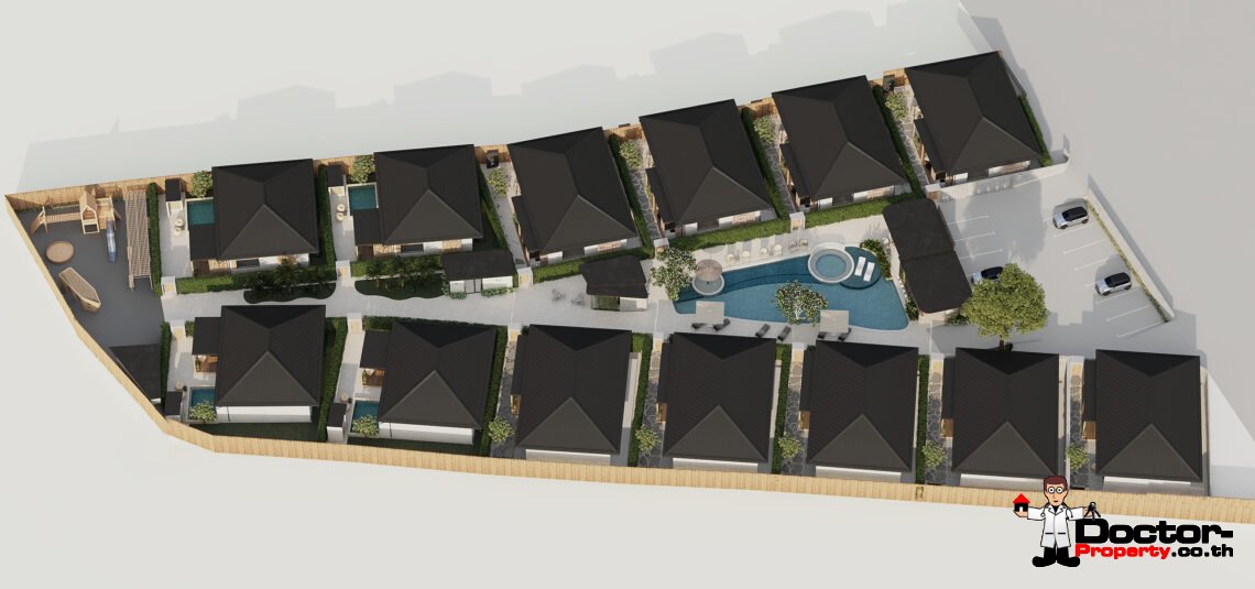 2-3 Bedroom Pool Villa in Bo Phut, Koh Samui – For Sale