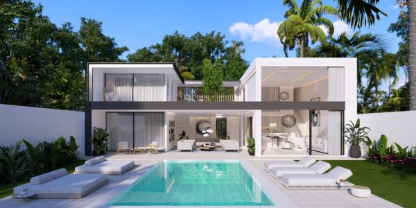 Modern 3 Bedroom Pool Villa in Chaweng, Koh Samui – For Sale