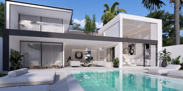 Modern 3 Bedroom Pool Villa in Chaweng, Koh Samui – For Sale