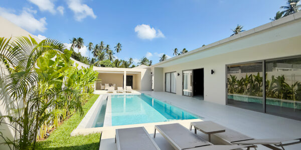 Tropical 3 Bedroom Pool Villa in Mae Nam, Koh Samui – For Sale