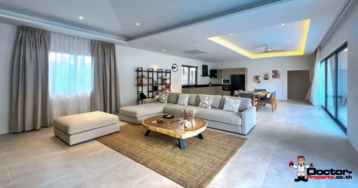 Tropical 3 Bedroom Pool Villa in Mae Nam, Koh Samui – For Sale