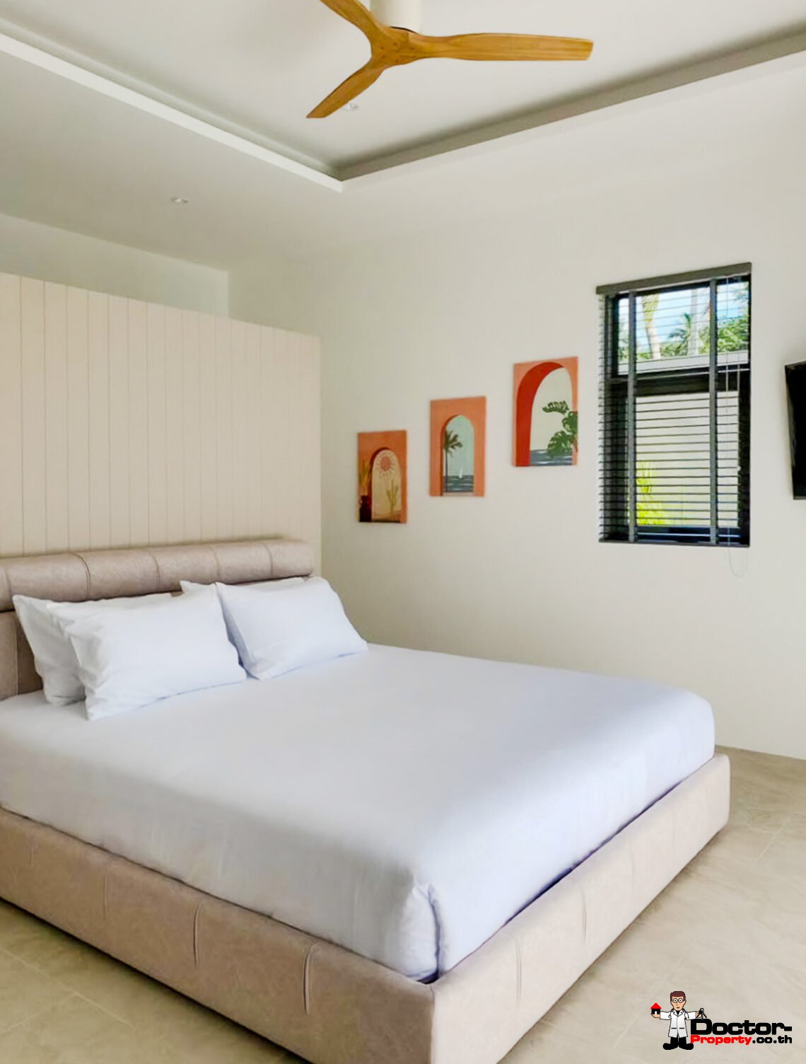 Tropical 3 Bedroom Pool Villa in Mae Nam, Koh Samui – For Sale