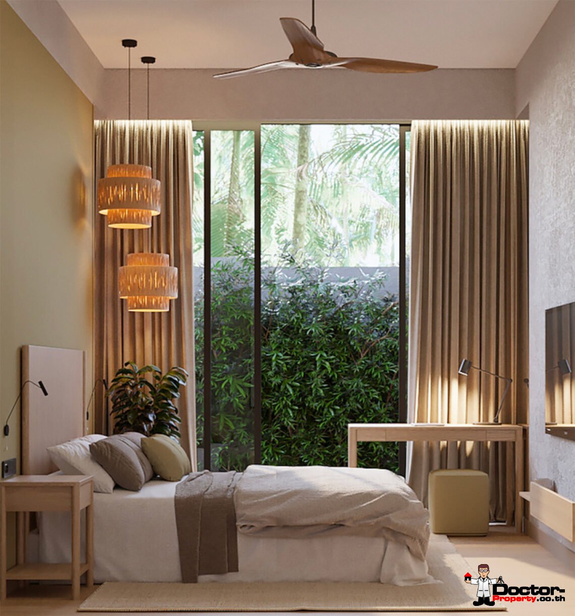 2-3 Bedroom Pool Villa in Bo Phut, Koh Samui – For Sale