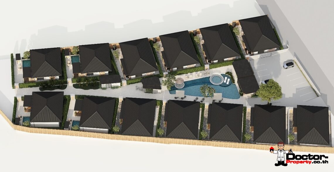 2-3 Bedroom Pool Villa in Bo Phut, Koh Samui – For Sale