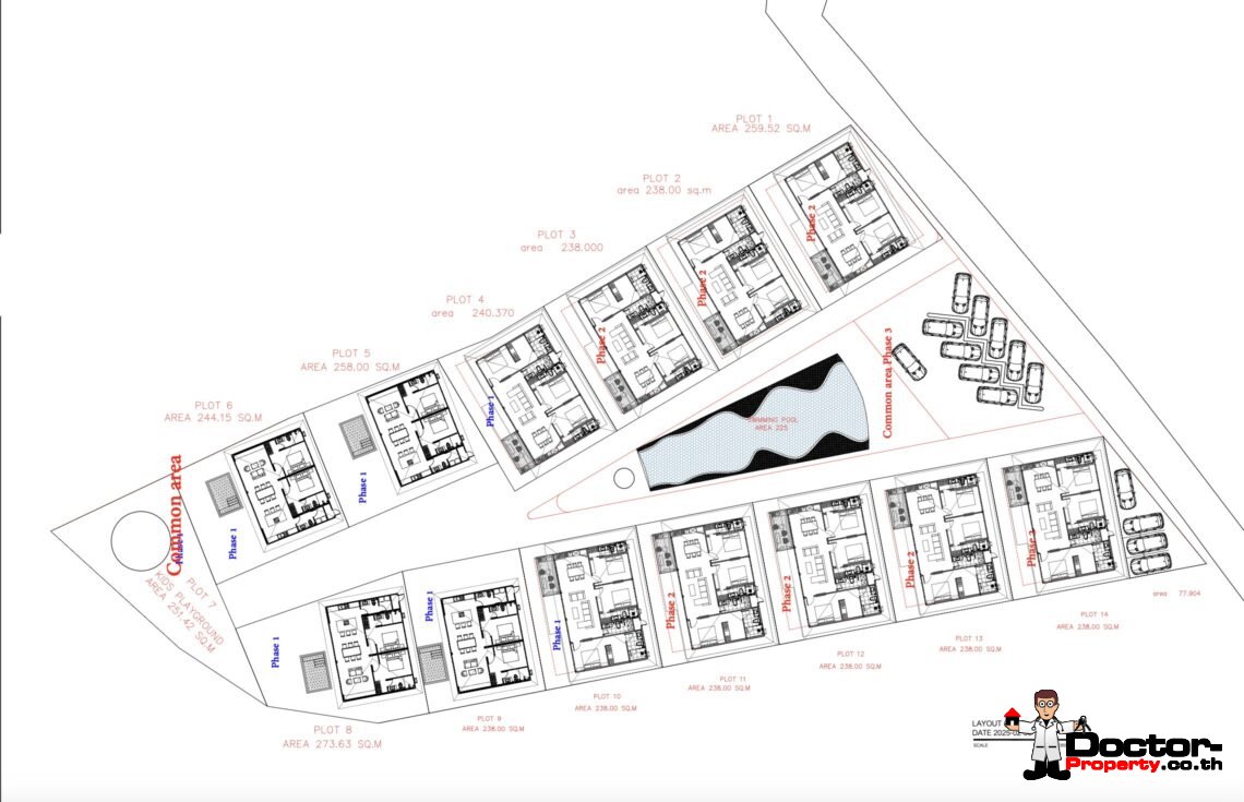 2-3 Bedroom Pool Villa in Bo Phut, Koh Samui – For Sale