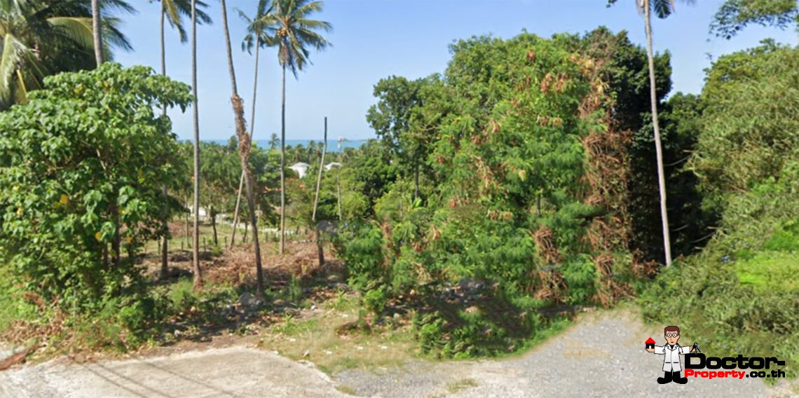 1308 sqm of Sea View Land in Bo Phut, Koh Samui – For Sale