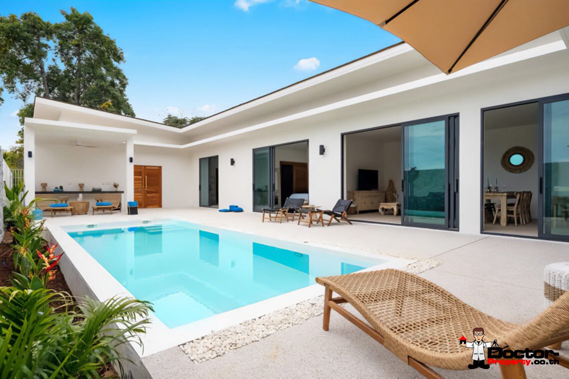 Modern 3 Bedroom Pool Villa in Bo Phut, Koh Samui – For Sale