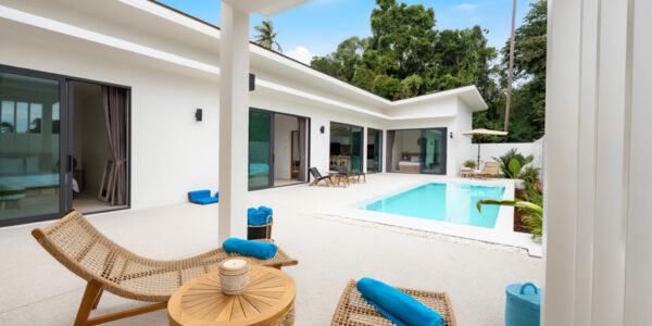 Modern 3 Bedroom Pool Villa in Bo Phut, Koh Samui – For Sale