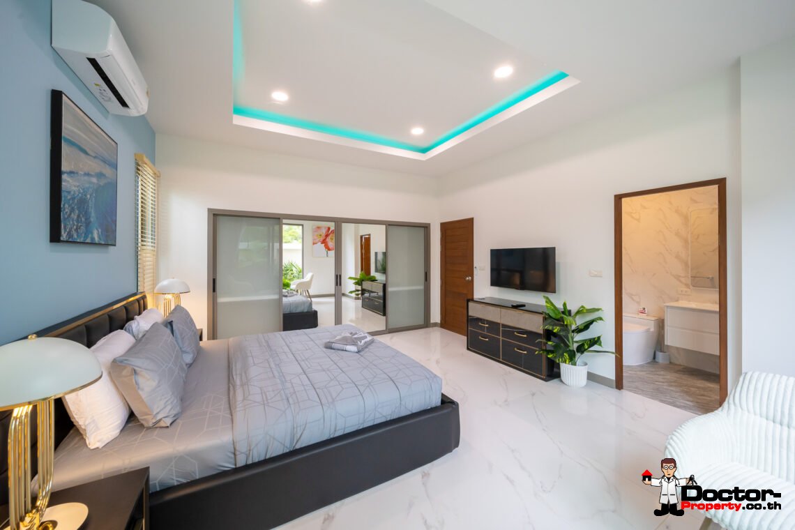 New 3 Bedroom Pool Villa in Chaweng, Koh Samui – For Sale