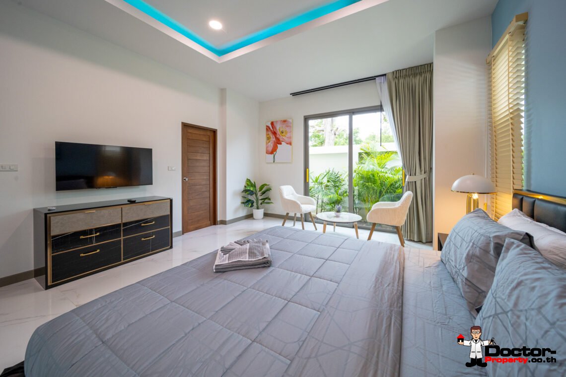 New 3 Bedroom Pool Villa in Chaweng, Koh Samui – For Sale